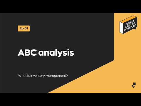 ABC Analysis | Secret Life of Inventory