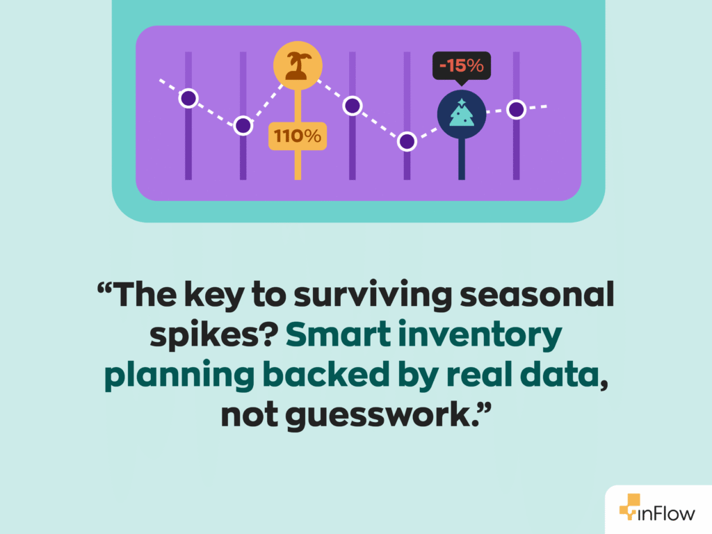 “The key to surviving seasonal spikes? Smart inventory planning backed by real data, not guesswork.”
